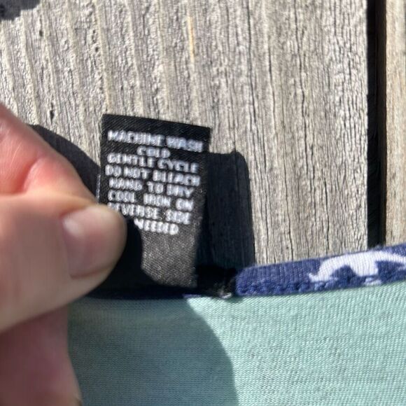 Rue21 blouse size small short sleeve sailor design - Picture 5 of 8